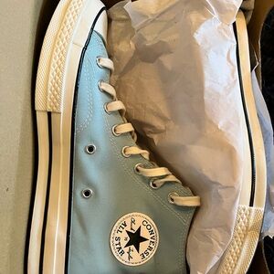 Converse Chuck 70 Aqua Blue High-Top Sneakers Men’s 8, Women’s 10